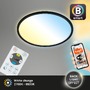 Kruhová - BRILO 7059-015 CCT svítidlo LED panel, pr. 42 cm, 22 W, 3000 lm, černá - BRILO - foto 2
