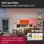 Svítidla - P 95688 URail lištový spot Smart Home Zigbee 3.0 Hildor RGBW 7,5W RGBW+ stmívatelné 230V matný chrom - PAULMANN - foto 2