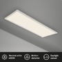 Hranatá - BRILO 7189-016 Svítidlo LED panel s čidlem, 119,5 cm, 4100 lm, 38 W, bílé - BRILO - foto 2