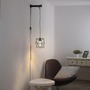 Dekorativní - PN 9063-18 PILUA LED nástěnné svítidlo, černá, s držákem, nastavitelná výška, šňůrový vypínač - PAUL NEUHAUS - foto 2