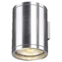 Nástěnná - LA 1000334 ROX WALL OUT UP/DOWN QPAR11 venkovní nástěnné svítidlo kartáčovaný hliník max. 2x50W IP44 - BIG WHITE (SLV) - foto 2