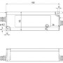 Stabilizované napětí - IMPR 862249 Meanwell LED-napájení DIM, PWM-60-12BLE Casambi konstantní napětí 0-5000 mA IP20 stmívatelné 12V DC 60,0 W - DEKOLIGHT - foto 2
