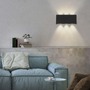 Nepřímé osvětlení - LD 16488-13 LED nástěnné svítidlo antracit Smarthome dálkový ovladač stmívatelné s aplikací Tuya RGB/2700-5000K - JUST LIGHT - foto 2
