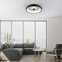 Kruhová - LD 14384-18 VERTIGO LED stropní svítidlo černá 50x50 kruhové křišťálový efekt stmívatelné CCT 2700-5000K - LEUCHTEN DIREKT / JUST LIGHT - foto 2