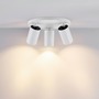 Bodová - IMPR 348255 Deko-Light stropní přisazené svítidlo Can Tilt kulaté, 3x 7,5 W GU10, bílá - foto 2