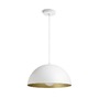 Polokoule - RED R14112 GLADYS 40 závěsná bílá/zlatá 230V E27 30W - RED - DESIGN RENDL - foto 2
