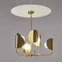 Dekorativní - M MOD164PL-06BS Závěsné svítidlo Tropic 6xG9 240W mosaz kov designové - MAYTONI - foto 2