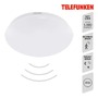 Kruhová - TF 602006TF TELEFUNKEN LED stropní svítidlo s čidlem, pr. 28 cm, 15 W, bílé - BRILONER - foto 2