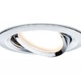 Koupelnová - P 93879 Zápustné svítidlo LED Coin Slim IP23 kulaté 6,8W chrom 1ks stmívatelné, výklopné - PAULMANN - foto 2