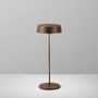 Na stůl - FAN LED-COCKTAIL-BRO Nabíjecí venkovní stolní svítidlo COCKTAIL bronz, hliník, 20,2 W, 192 lm, 3000 K, stmívatelné, IP54, 29,5 x 12 x 12 cm - FANEUROPE - foto 2