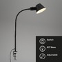 Stolní lampy s klipem - BRILO 7409-015 Svítidlo se svorkou, pr.14 cm, E27, černá - BRILO - foto 2