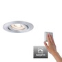 Koupelnová - P 92974 LED vestavné svítidlo Nova mini Plus EasyDim výklopné 1x4,2W 2.700K hliník 230V - PAULMANN - foto 2
