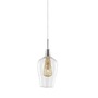 Kónická - NV 1500202831 Závěsné svítidlo FILO chromovaný hliník čiré sklo a zlatý rám G9 1x5W bez žárovky - NOVA LUCE - foto 2