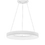 Kruhová - NV 9453452 Závěsné svítidlo RANDO THIN bílý hliník a akryl LED 50W 230V 3000K IP20 stmívatelné - NOVA LUCE - foto 2