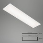 Hranatá - BRILO 7054016 RGB CCT svítidlo LED panel, 100 cm, 24 W, bílé (starý kód: BRILO 7054-016) - BRILO - foto 2