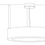Sádrová - WD 86-5309-30 Závěsné svítidlo GABY 60Z LED 59,2W 230V 6968lm 3000K - ECO-DESIGN - foto 2