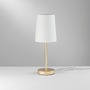 Stolní lampy dekorační - FAN I-SALLY-L-ORO Stolní lampa SALLY zlatá, 1xE14, 15 x 15 x 41,8 cm - FANEUROPE - foto 2