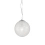Koule - NV 9361742 Závěsné svítidlo FROZEN čiré sklo a akryl uvnitř chromovaný hliník E27 1x12W IP20 bez žárovky - NOVA LUCE - foto 2