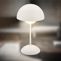Stolní lampy dekorační - BRILO 7578016 Kugle stolní lampička - 3W, 250lm, bezdrátová, LED, stmívatelné, dotykový vypínač, teplá bílá, bílá - BRILO - foto 2