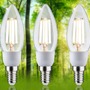 E14 - P 29133 Eco-Line Filament 230V LED svíčka E14 3x2,5W 3000K čirá - PAULMANN - foto 2