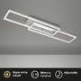 Hranatá - BRILO 3546-018 LED stropní svítidlo, 82,7 cm, 40 W, 4400 lm, hliník - BRILO - foto 2