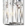 Dekorativní - M MOD094WL-03CH Nástěnné svítidlo Facet 3x60W průhledné sklo chrom designové - MAYTONI - foto 2