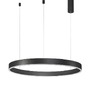 Kruhová - NV 9190848 Závěsné svítidlo MOTIF černý hliník a akryl LED 48W 230V 3000K IP20 stmívatelné - NOVA LUCE - foto 2