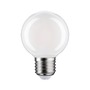 E27 - P 28989 Filament 230V LED Globe G60 E27 7W 2700K opál - PAULMANN - foto 2