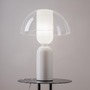 Stolní lampy dekorační - M MOD177TL-01W Stolní lampa Memory E14 40W bílá kov/keramika - MAYTONI - foto 2