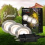 Connect To Shine - BRI 3912032 CONNECT TO SHINE startovací sada Kebony 3ks LED zapuštěných svítidel do země pr.30mm, IP67 - BRILONER - foto 2
