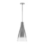 Kónická - NV 9009231 Závěsné svítidlo LIVTAR chromovaný kov sklo s přechodem E27 1x12W 230V IP20 bez žárovky - NOVA LUCE - foto 2