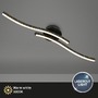 Dekorativní - BRILO 3718-025 LED nástěnné a stropní svítidlo, 80,5 cm, 12 W, 700 lm, černá - BRILO - foto 2