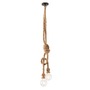 Dekorativní - FAN I-ROPE-S2 Závěsné svítidlo Rope černá, 2xE27, délka 150 cm - FANEUROPE - foto 2