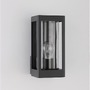 Nástěnná - NV 9060192 Venkovní nástěnné svítidlo FIGO tmavě šedý hliník a čiré sklo E27 1x12W 220-240V bez žárovky IP54 - NOVA LUCE - foto 2