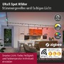Svítidla - P 95690 URail lištový spot Smart Home Zigbee 3.0 Hildor RGBW 7,5W RGBW+ stmívatelné 230V černá mat - PAULMANN - foto 2