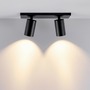 Bodová - IMPR 348248 Deko-Light stropní přisazené svítidlo Can Tilt hranaté, 2x 7,5 W GU10, černá - foto 2