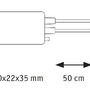 Ovladače pro vícebarevné LED pásky, RGB, RGBW - P 70526 MaxLED řídící jednotka RGBW vč. IR dálkové ovládání DC 24V max. 144W bílá - PAULMANN - foto 2