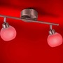 Bodová - LD 12042-55 LOLA-LOTTA LED stropní spot, 2-ramenné, ocel, moderní nadčasové RGB+3000-5000K - LEUCHTEN DIREKT / JUST LIGHT - foto 2