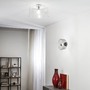 Kruhová - FAN I-GIBUS-PL40 TR Stropní svítidlo Gibus, průhledné, 1 x E27, 40 x 40 x 23 cm - FANEUROPE - foto 2