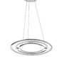 Kruhová - NV 8107401 Závěsné svítidlo LIVORNO chromovaný hliník a akryl nastavitelné LED 55W 230V 3000K IP20 - NOVA LUCE - foto 2