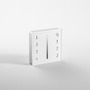 Ovladače - FAN RF-WALLPAD-1CH Nástěnný ovladač RF 2,4 GHz DIMMER VARIALUCE 4 zóny 1 kanál, 8,6 x 8,6 x 3,6 cm - FANEUROPE - foto 2
