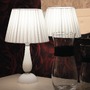 Stolní lampy dekorační - FAN I-ALFIERE/L1 BCO Stolní lampa Alfiere, bílé/chrom, 1 x E14, 32 x 54 cm - FANEUROPE - foto 2