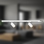 Lištové Briloner 230V - BRILO 8001026 Prodlužovací sada lištový systém 230V – 1x lišta 0,75 cm, 2 spoty GU10, bílé - BRILO - foto 2
