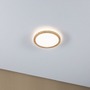 Kruhová - P 71032 LED Panel Atria Shine Backlight IP44 kruhové 190mm 11,2W 4000K design dřevo - PAULMANN - foto 2