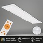 Hranatá - BRILO 7304-016 Hvězdné nebe svítidlo LED panel, 119,5 cm, 3800 lm, 36 W, bílé - BRILO - foto 2