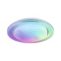 Kruhová - P 70546 LED stropní svítidlo Rainbow efekt duhy RGBW 230V 22W chrom/bílá - PAULMANN - foto 2