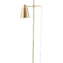 Stojací lampy - NV 6270201 Stojací lampa SIGNORE saténový zlatý kov černá mramorová základna E27 1x12W 230V IP20 bez žárovky - NOVA LUCE - foto 2