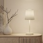 Stolní lampy dekorační - P 80102 Stolní lampa Stellan II E27 max. 20W krémová kov/látka - PAULMANN - foto 2