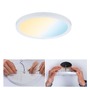 Koupelnová - P 93043 Smart Home Zigbee LED vestavné svítidlo Areo VariFit IP44 kruhové 175mm 13W měnitelná bílá - PAULMANN - foto 2