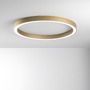 Kruhová - FAN LED-DEMOS-PL120-ORO Stropní LED svítidlo DEMOS zlatá, 120 W, 16350 lm, CCT, 120 x 8,5 cm - FANEUROPE - foto 2